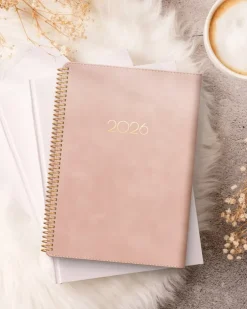 Kalender 2026 Senator A5 Twist rosa