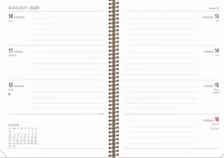 Kalender 2026 Senator A5 Twist brun