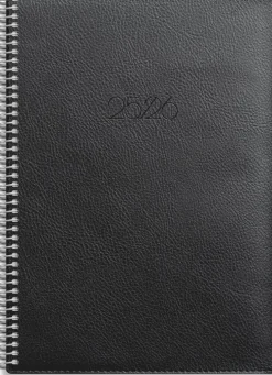 Kalender 2025-2026 Senator A5 Twist svart
