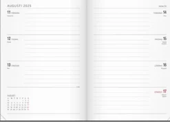 Kalender 2025 Senator A5 Vega svart