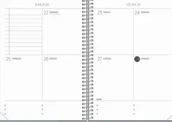 Kalender 2025-2026 Student Planner A6