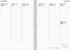 Kalender 2025-2026 Study A5 Story Blomma