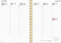 Kalender 2025-2026 Study A5 Story Rand