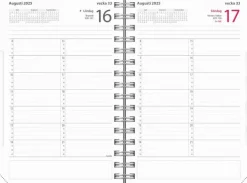 Kalender 2025 Tidkalender svart kartong