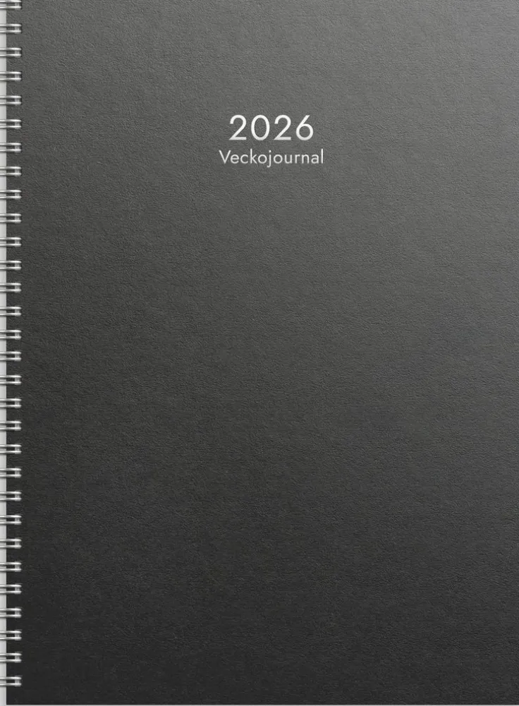 Kalender 2026 Veckojournal refill