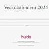 Kalender 2025 Veckokalendern refill