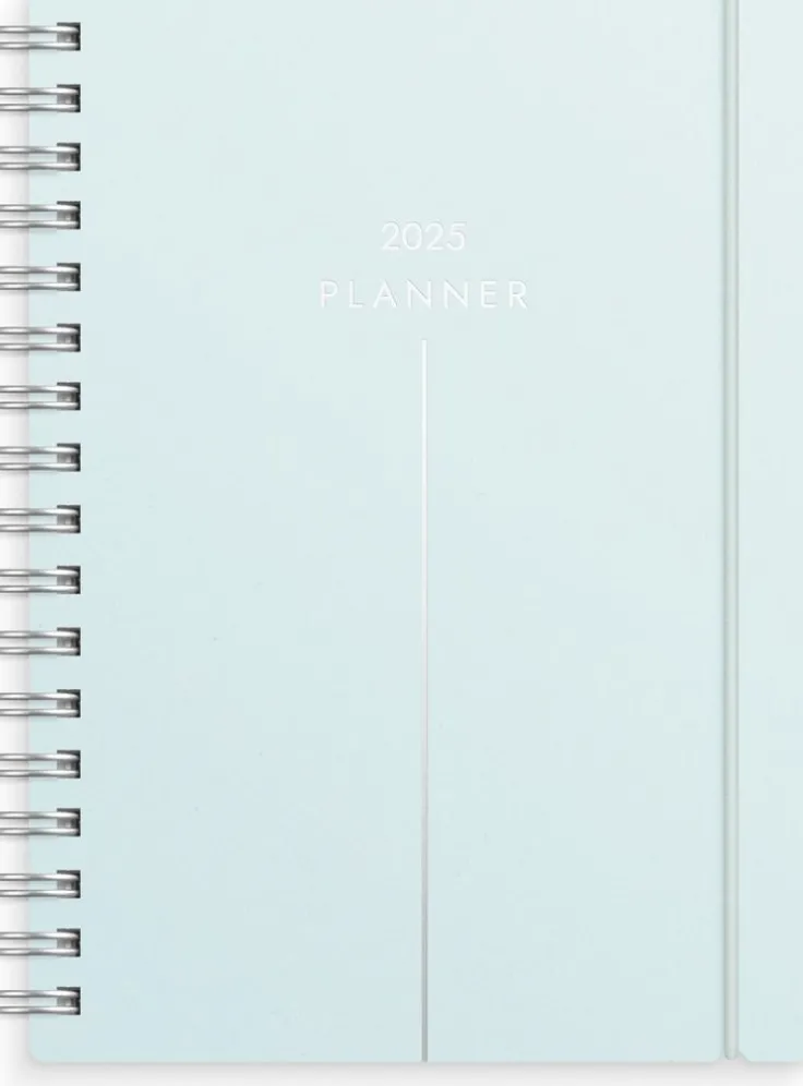 Kalender 2025 Weekly A6 Story blå