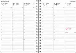Kalender 2026 Weekly A6 Story blomma