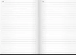 Kalender 2026 Weekly A5 svart konstläder