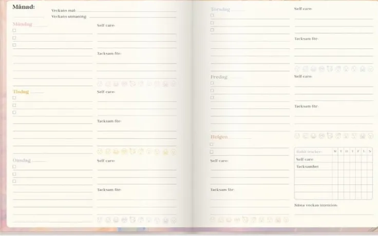 Kalender Planera ditt drömliv