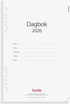 Kalendersats 2026 Business Dagbok