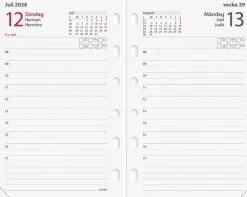 Kalendersats 2026 Compact Lilla Agendan