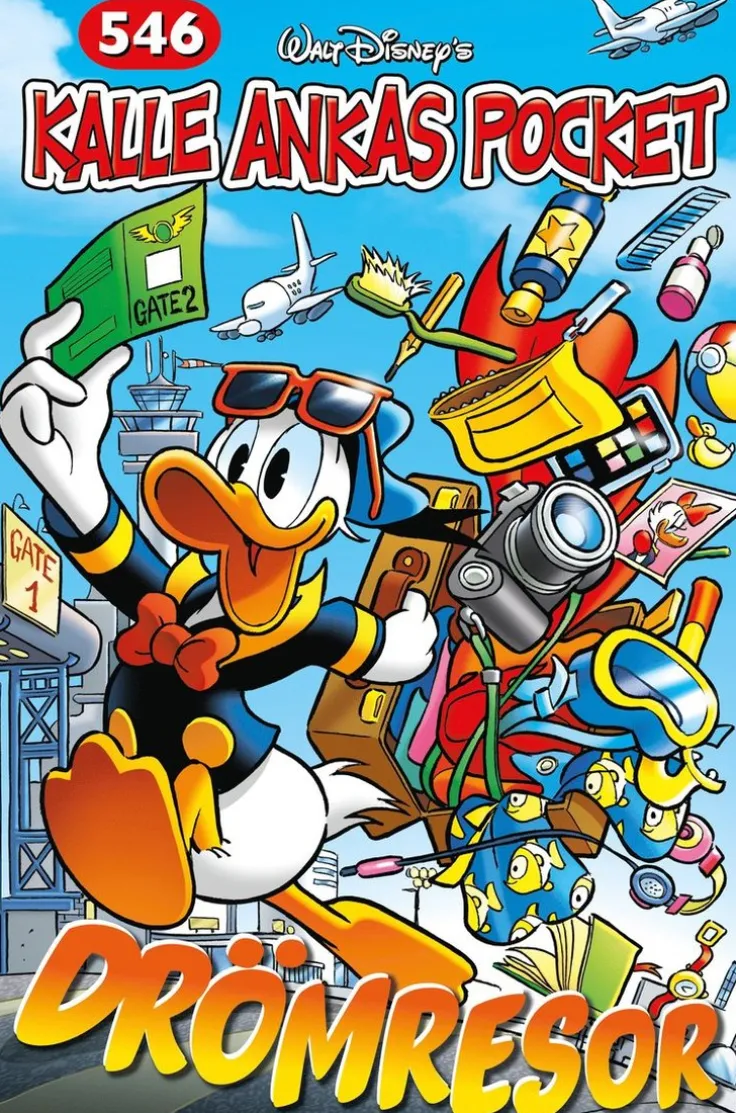 Kalle Ankas Pocket 546. Drömresor