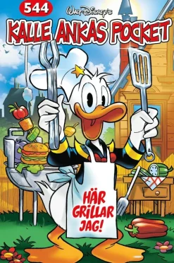 Kalle Ankas Pocket 544. Här grillar jag