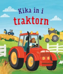 Kika in i traktorn