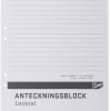 Klammerblock A4 linjerad