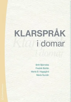 Klarspråk i domar