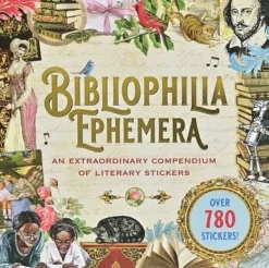 Klistermärkesbok - Bibliophelia Ephemera