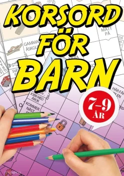 Korsord för barn 7-9 år