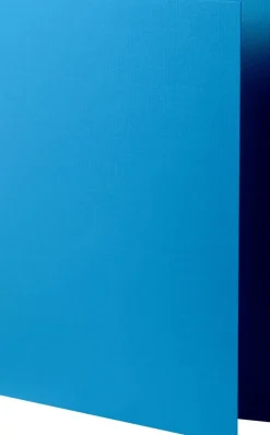 Kort A5 dubbla 5-pack azurblå