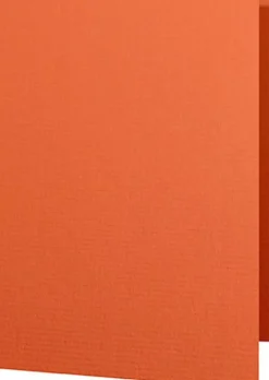 Kort A6 dubbla stående 5-pack orange