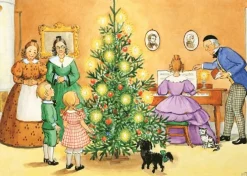 Kort Petter och Lottas jul