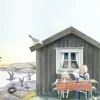 Kort Stinas sommar - Hus