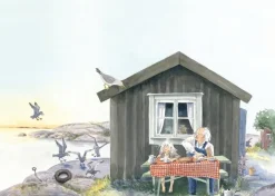 Kort Stinas sommar - Hus