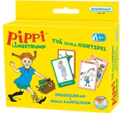 Kortspel Pippi 2 olika spel