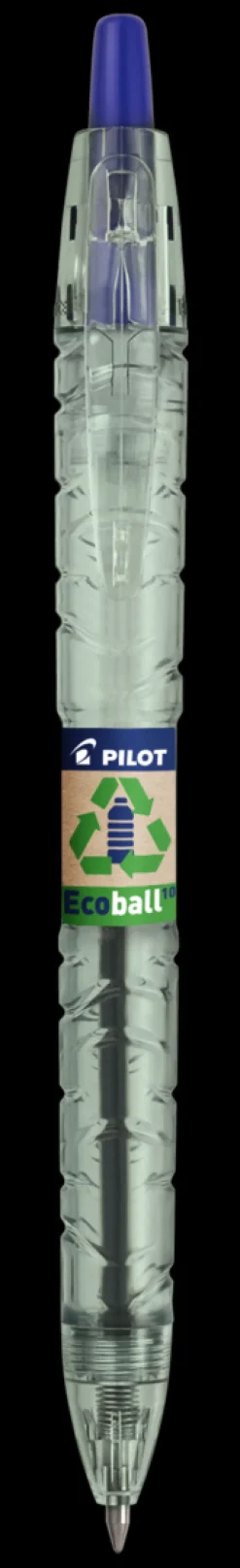 Kulspetspenna Ecoball 1mm blå