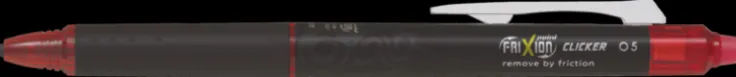 Kulspetspenna Frixion Point Clicker Synergy-tip 05 röd