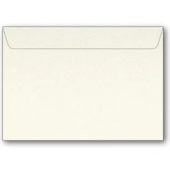 Kuvert C6 5-pack pärlemor creme