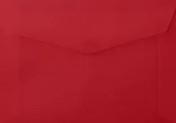 Kuvert C6 5-pack röd