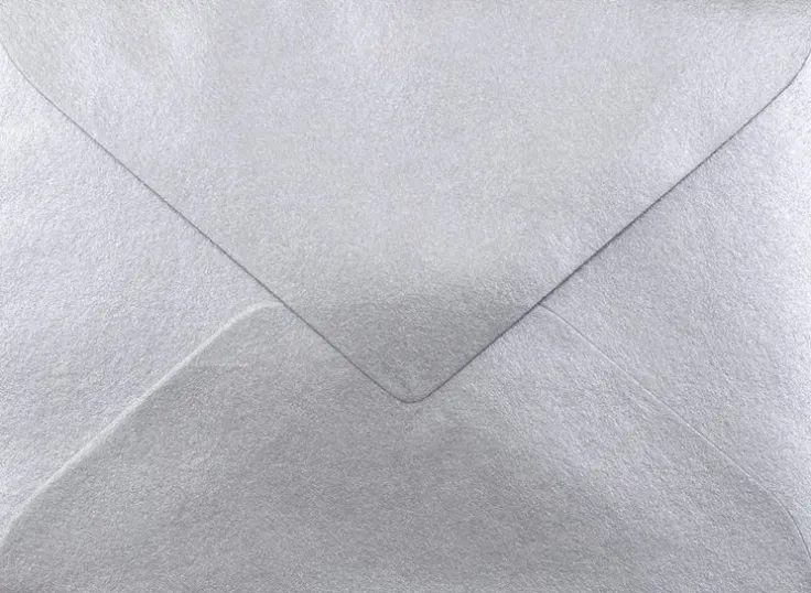 Kuvert C7 5-pack silver