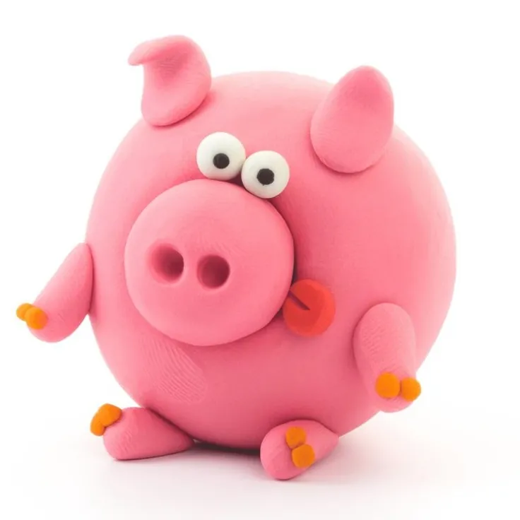 Leklera Hey Clay Gris 3 burkar