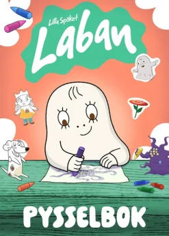Lilla spöket Laban: Pysselbok med klistermärken