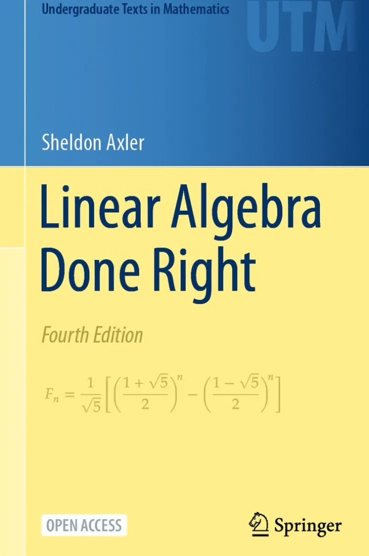 Linear Algebra Done Right