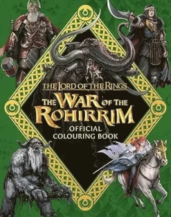 Lord of the Rings: The War of the Rohirrim Official Colouring Book