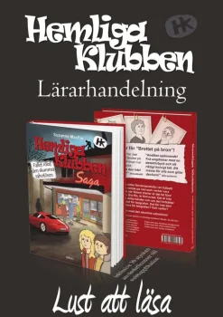 Lärarhandledning Hemliga Klubben skumma sabotören + webblicens 30st (12mån)
