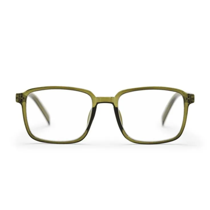 Läsglasögon +1,0 Kalix transparent mörkgrön