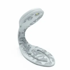 Läslampa Flexilight blommig vit