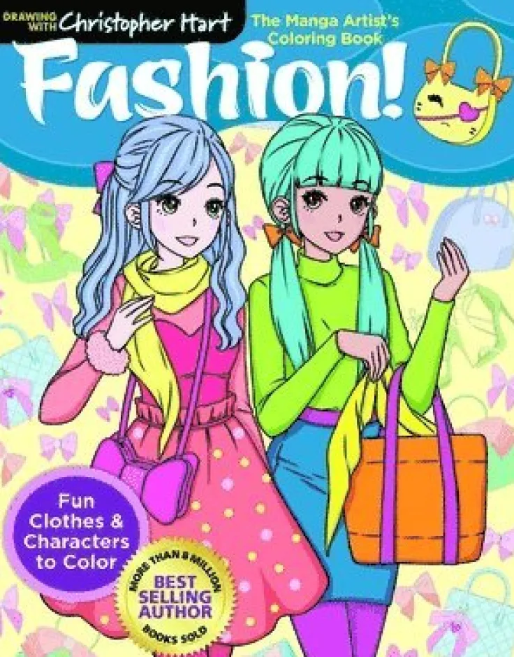 Manga Artist's Coloring Book: Fashion!
