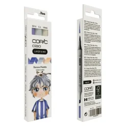 Marker Copic Ciao Layer & Mix 3-pack - Serene Palette