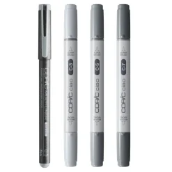 Marker Copic Ciao Shade 4-pack - Dark Cool Grey