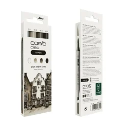 Marker Copic Ciao Shade 4-pack - Dark Warm Grey