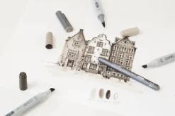 Marker Copic Ciao Shade 4-pack - Dark Warm Grey