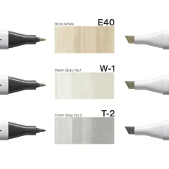 Marker Copic Classic Designer Collection 3-pack - Soft cotton tints