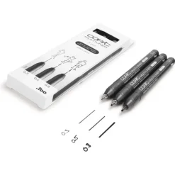 Marker Copic Multiliner Medium 3-pack svart