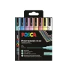 Marker Posca PC-3M 8 pastellfärger