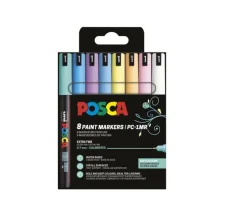 Marker Posca PC-1MR 8 pastellfärger